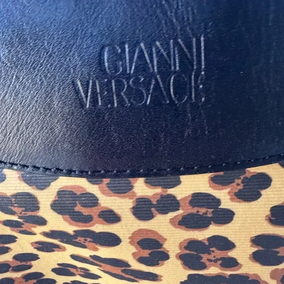 Versace vintage leopard sunburst W/ COA - Picture 13 of 14